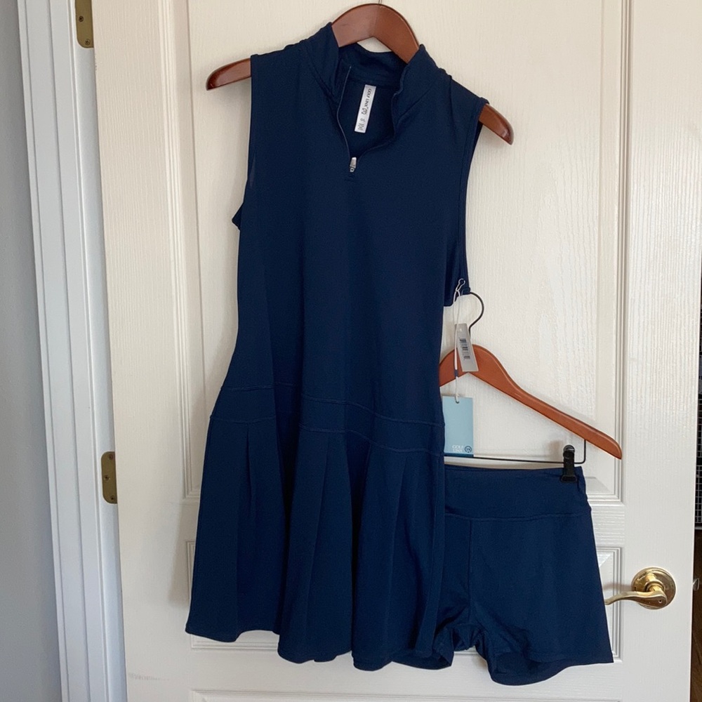 Golf dress with matching shorts
